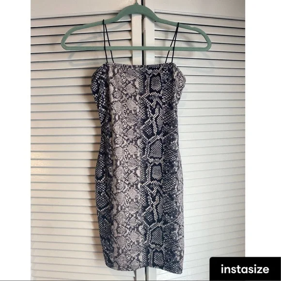 Fashion Nova | Dresses | Snakeskin Black White Dress By Fashion Nova | Poshmark Fashion Nova | Dresses | Snakeskin Black White Dress By Fashion Nova | Poshmark